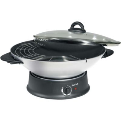 Wok électrique WO300010 SILVER TEFAL