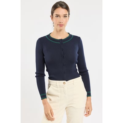 Cardigan boutonné - laine ARMOR-LUX