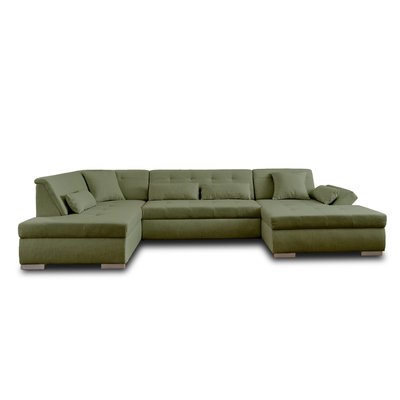 Canapé d'Angle Convertible en Tissu 7 places - VERMONT LISA DESIGN