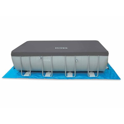 Bâche de protection pour piscine tubulaire rectangulaire  L 9,75 x l 4,88 m INTEX