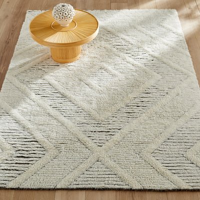 Tapis style berbère laine et coton, Nilou AM.PM