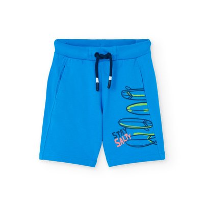 Bermuda en coton avec cordon de serrage BOBOLI