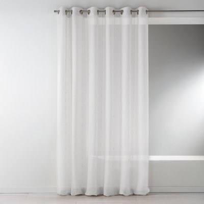 Voilage en étamine tissée grande largeur HOME MAISON