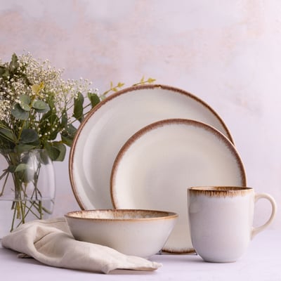 Set Of 4 Reactive Glaze Side Plates MASON CASH