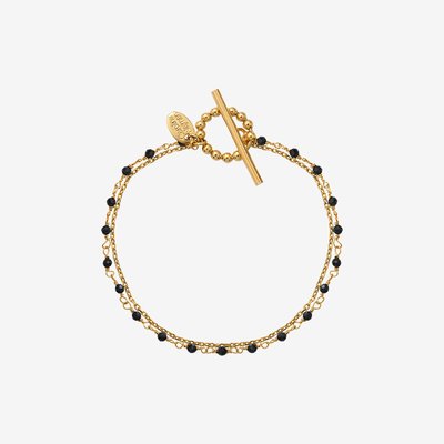Bracelet doré à l'or fin ROXANE CAROLINE NAJMAN