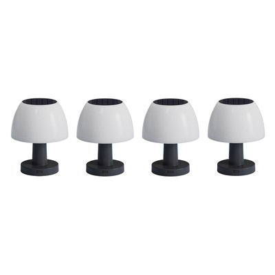 Lot de 4 lampes de table solaire LUMINA LUMISKY