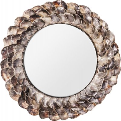 Miroir rond en coquille, Inga RECOLLECTION