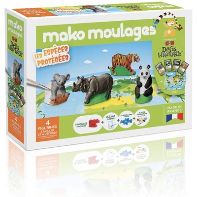 Coffret Les Espèces Protégées MAKO CREATIONS