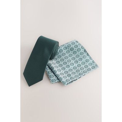 Cravate et pochette, ensemble NEXT