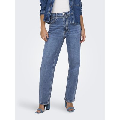 ONLGYPSY Taille haute Slim Straight Fit Jeans Jean coupe droite ONLY