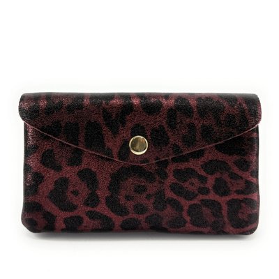 Pochette porte-monnaie en cuir irisé italien COMPO JUNGLE OH MY BAG