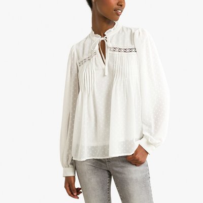 Draping Long Sleeve Blouse ONLY