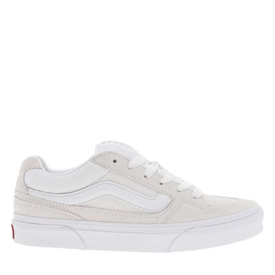 Vans blanche cuir femme cheap