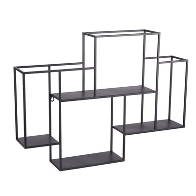 Étagère murale métal rectangle 75x55 cm TABLE PASSION