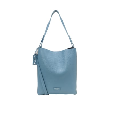 Sac Hobo modèle Brinja, taille moyenne en cuir de vachette grainé MARC O'POLO