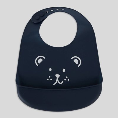 Bavoir en silicone à poche récupératrice BOUT'CHOU