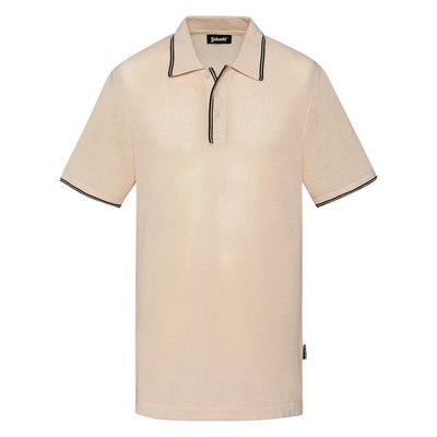 Polo rétro 50's en maille filet SCHOTT