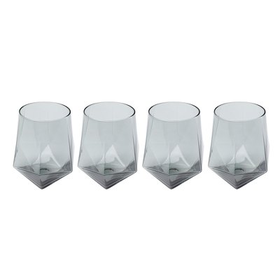 Lot de 4 verres à eau, DIAMOND KARE DESIGN