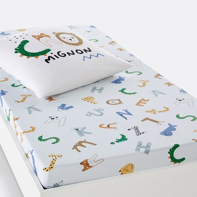 Cro Mignon 100% Cotton Child's Fitted Sheet LA REDOUTE INTERIEURS