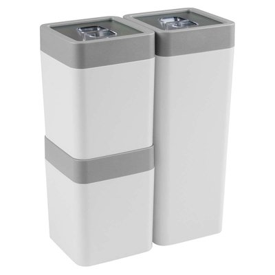 Set de 3 boîtes de conservation Sigma Home Dry food JARDINDECO
