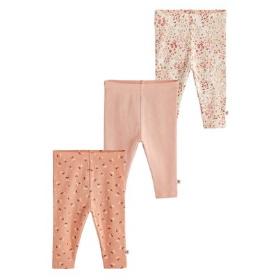 Leggings avec taille à revers, lot de 3 NEXT