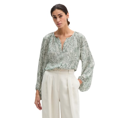 Blouse imprimée loose en sergé de viscose léger MARC O'POLO