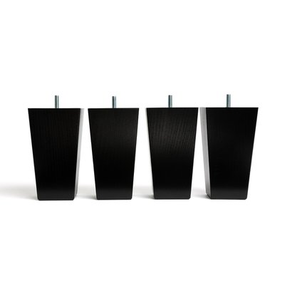Lot de 4 pieds de sommier, Trapecio AM.PM