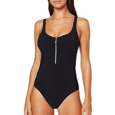 Maillot de bain 1 pièce sans armature fermeture éclair ELOUISE ROSA FAIA BAIN