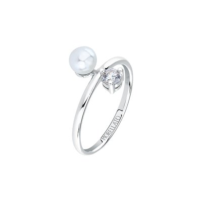 Bague en Argent 925% PERLE CONTEMPORARY MORELLATO