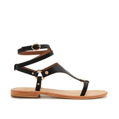 Sandales En Cuir Marbella BONS BAISERS