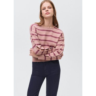 Pull-over en maille à rayures MANGO TEEN