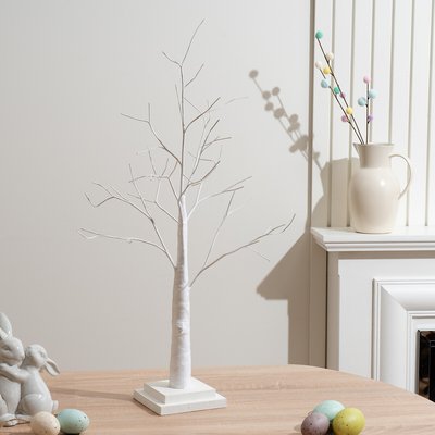 70cm Twig Tree in White SO'HOME