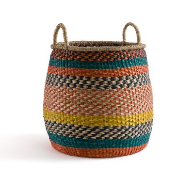 Panier multicolore en herbier, Balia LA REDOUTE INTERIEURS