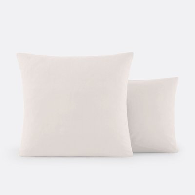 Scenario Plain 100% Cotton Pillowcase LA REDOUTE INTERIEURS