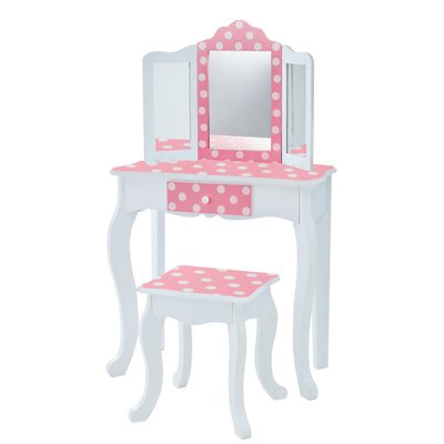 Coiffeuse Enfant Bois FASHION PRINTS TEAMSON KIDS