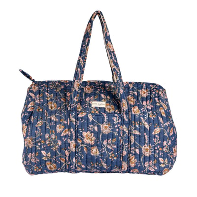 Sac weekend en coton matelassé Nesta BINDI ATELIER