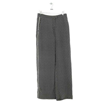 Pantalon droit en soie - Très Bon État SANDRO