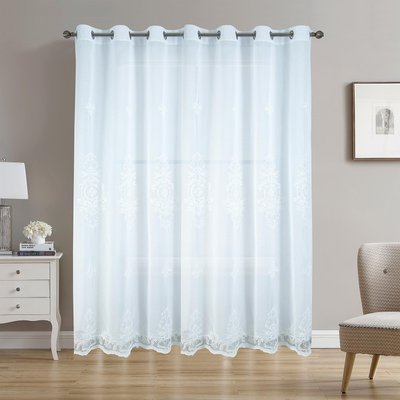 Voilage grande largeur esprit baroque HOME MAISON