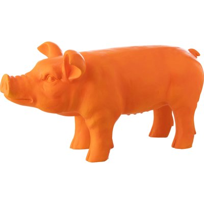 Cochon décoratif  pour extérieur en polyresine réaliste RECOLLECTION