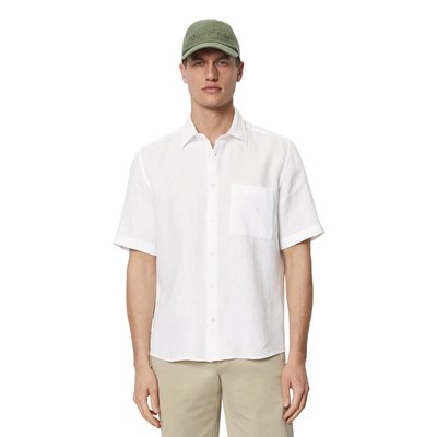 Chemise à manches courtes regular en pur lin MARC O'POLO