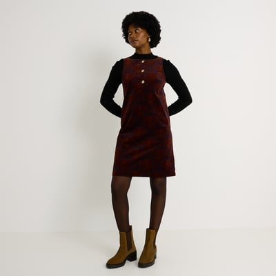 Robe en velours sans manches GRAIN DE MALICE