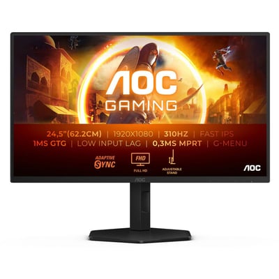 Ecran PC Gamer Gaming 25" Full HD 310Hz Fast IPS HDR10 AOC