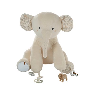 Grande peluche éléphant d'activités BABYLON VERTBAUDET