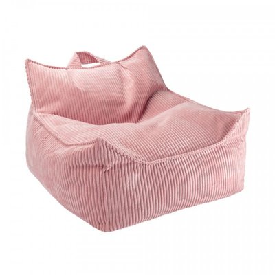 Pouf enfant velours côtelé QUADRO WIGIWAMA