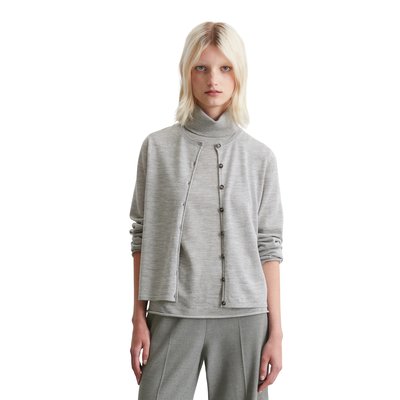 Cardigan regular en fine laine mérinos MARC O'POLO