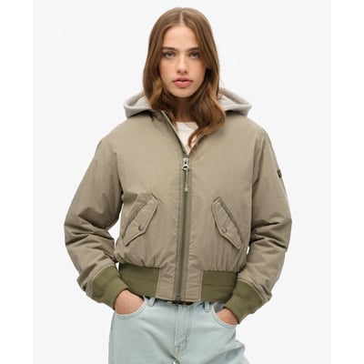 Bomber MA1 à capuche SUPERDRY