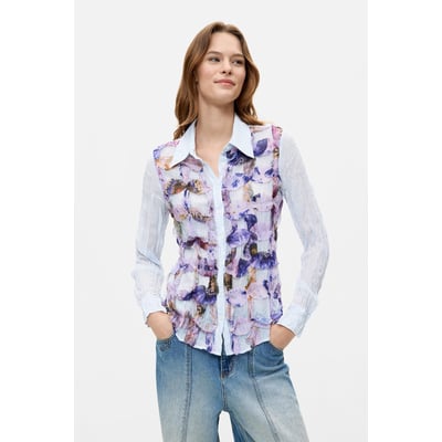 Chemise imprimée à manches longues DESIGUAL