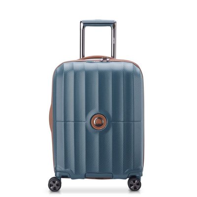 Valise cabine trolley slim 4 doubles roues   Taille : S,  ST TROPEZ DELSEY PARIS