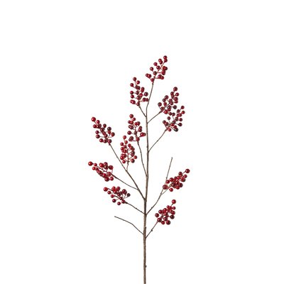 Branche de baies avec feuilles artificielle H99 SIA DECO