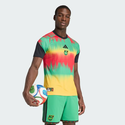 Maillot Pré-Match Domicile Jamaïque 26 X Bob Marley adidas Performance